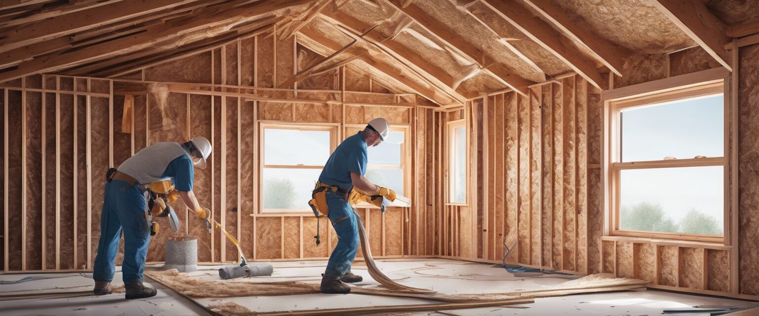 Installing insulation